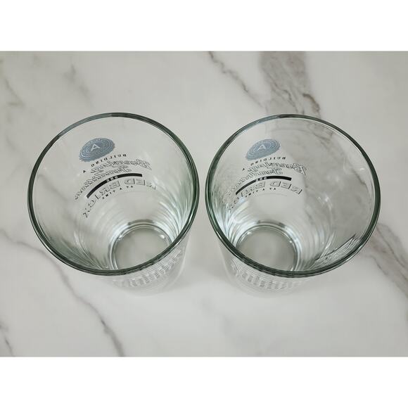 Red Brick Oktoberfest German Styler Lager Pint Beer Glass 16oz Drinkware x2 - Picture 10 of 13